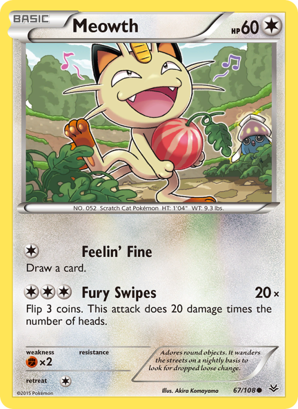 Meowth - Pokémon TCG Card