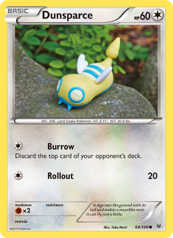 Dunsparce - Pokémon TCG Card