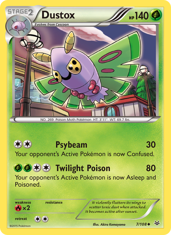 Dustox - Pokémon TCG Card