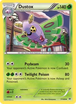 Dustox - pokemon TCG Card