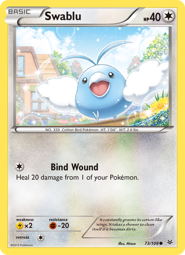 Swablu - Pokémon TCG Card