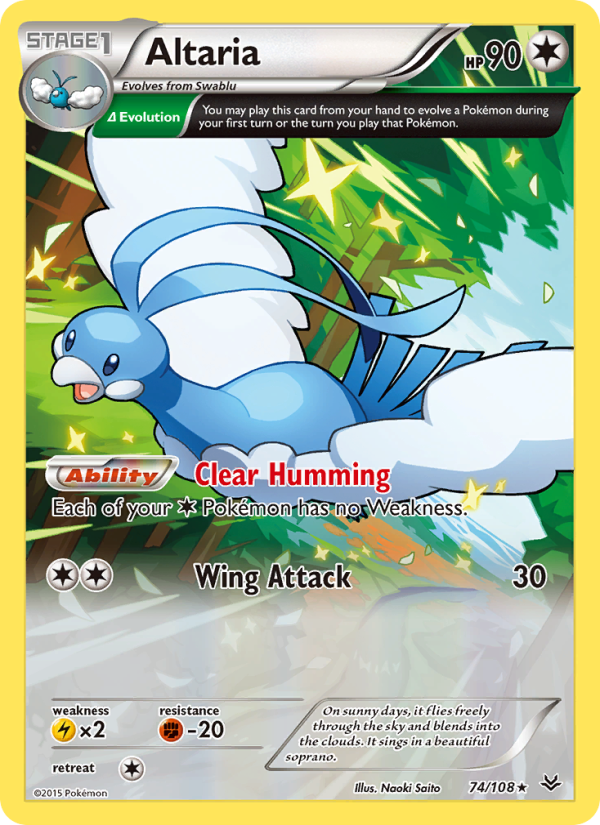 Altaria - Pokémon TCG Card