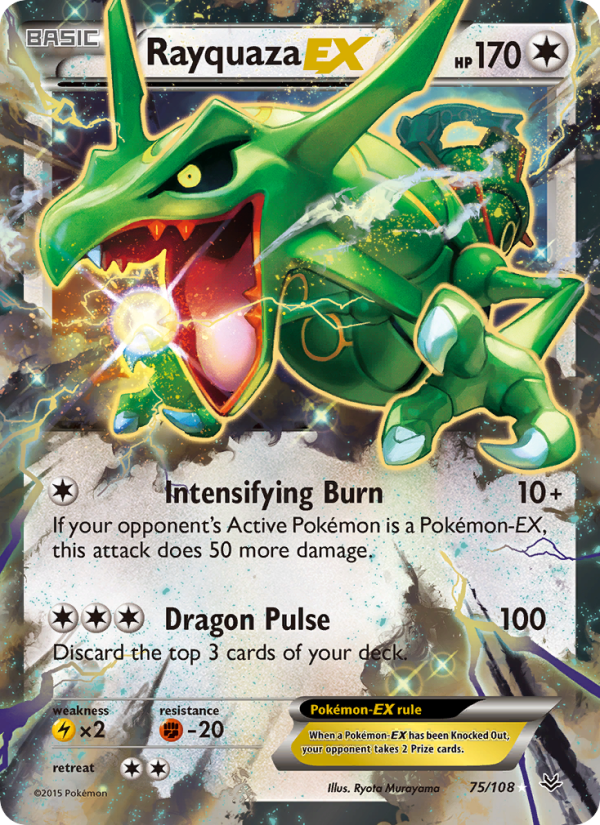 Rayquaza EX - Pokémon TCG Card