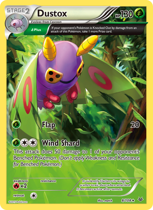 Dustox - Pokémon TCG Card