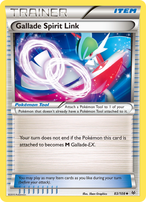Gallade Spirit Link - Pokémon TCG Card