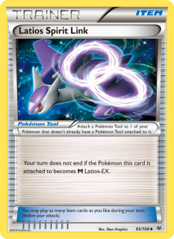 Latios Spirit Link - pokemon TCG Card