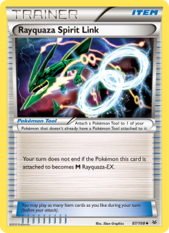 Rayquaza Spirit Link - pokemon TCG Card