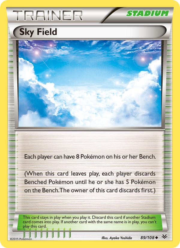 Sky Field - Pokémon TCG Card