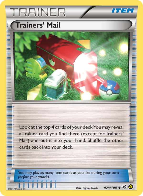 Trainers' Mail - Pokémon TCG Card