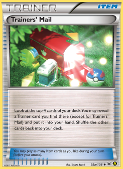 Trainers' Mail - pokemon TCG Card