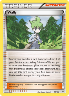 Wally - pokemon TCG Card