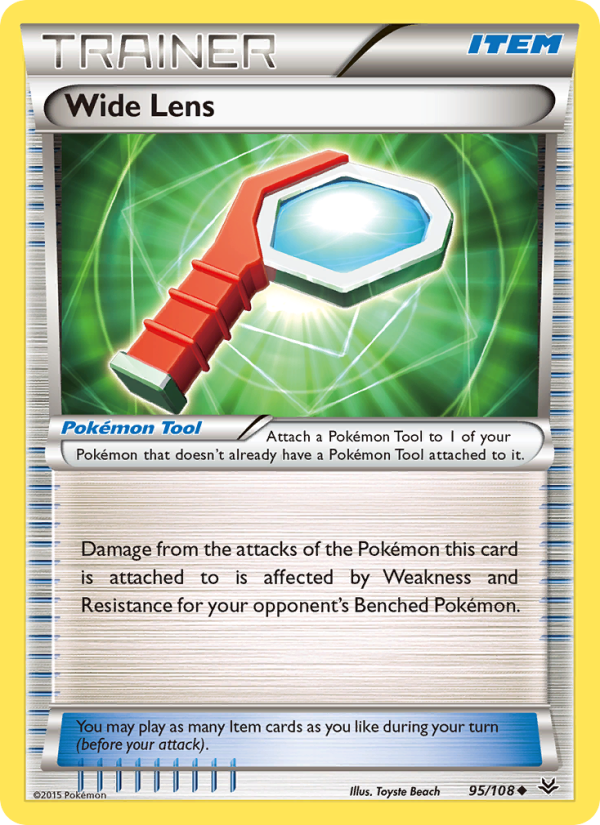 Wide Lens - Pokémon TCG Card