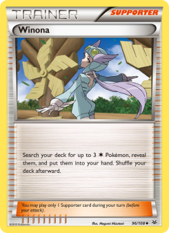 Winona - pokemon TCG Card
