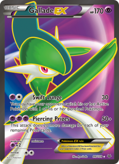 Gallade EX - pokemon TCG Card