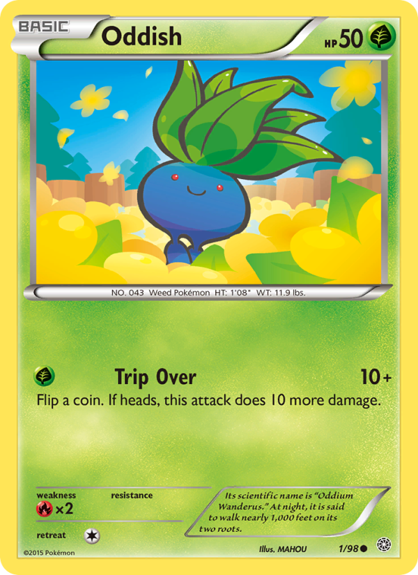 Oddish - Pokémon TCG Card
