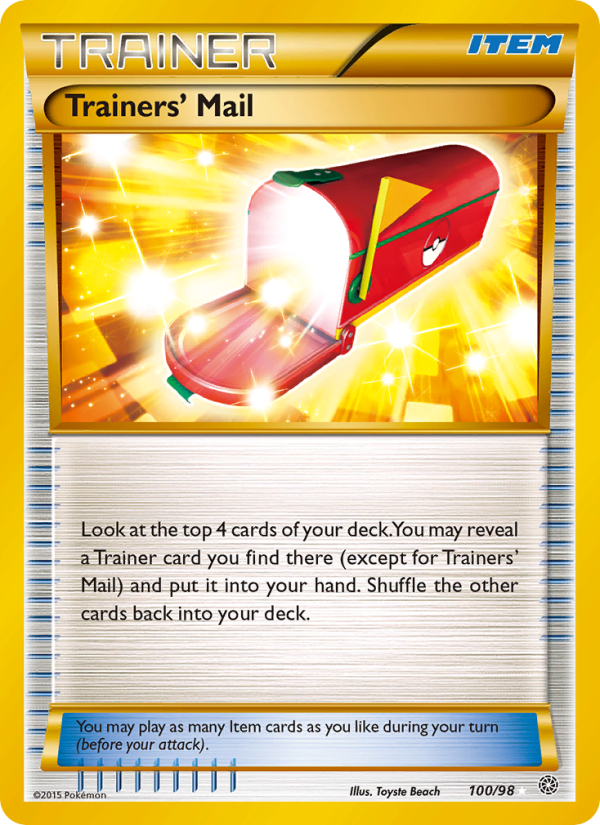 Trainers' Mail - Pokémon TCG Card