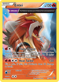 Entei - pokemon TCG Card
