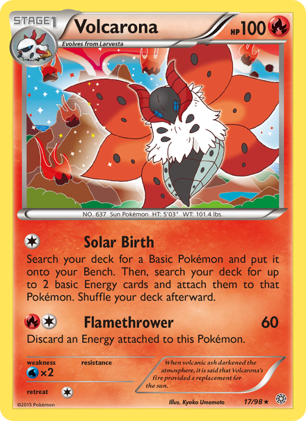 Volcarona - Pokémon TCG Card