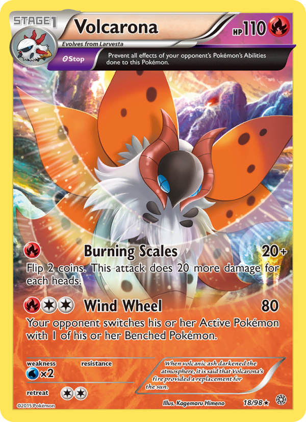 Volcarona - Pokémon TCG Card