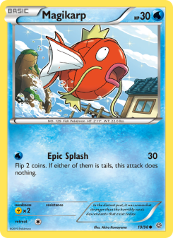 Magikarp - pokemon TCG Card