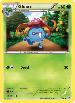 Gloom - pokemon TCG Card
