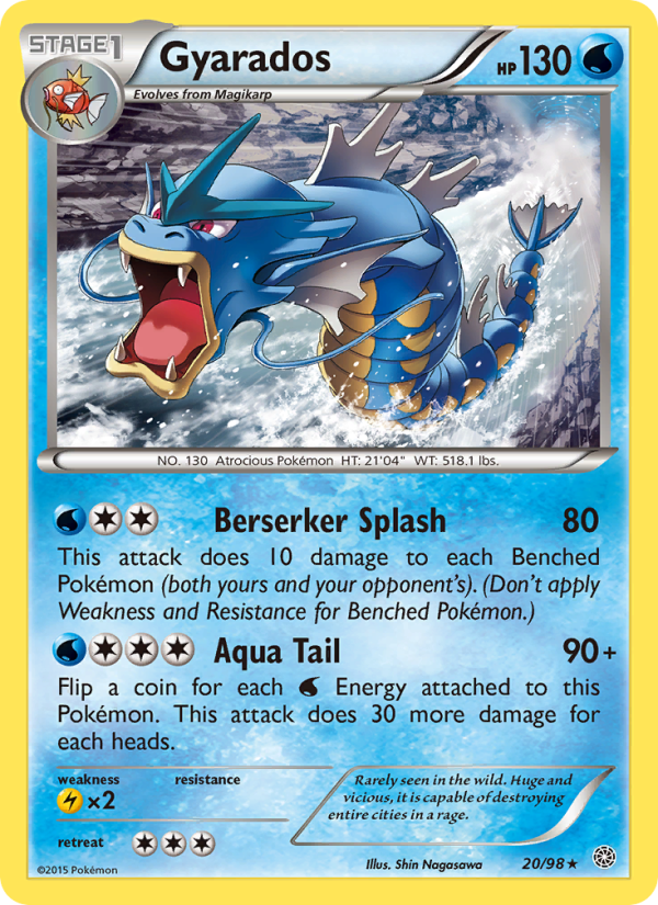 Gyarados - Pokémon TCG Card