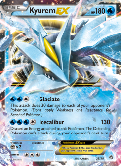 Kyurem EX - pokemon TCG Card