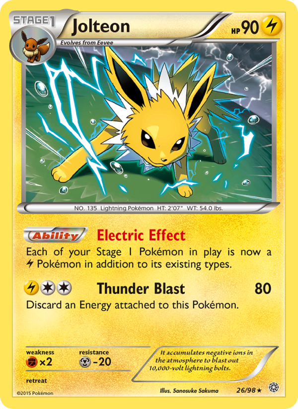Jolteon - Pokémon TCG Card