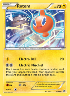 Rotom - pokemon TCG Card