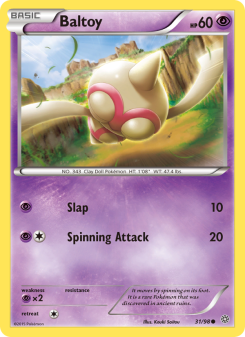 Baltoy - pokemon TCG Card