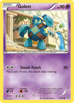 Golett - pokemon TCG Card