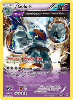 Golurk - pokemon TCG Card