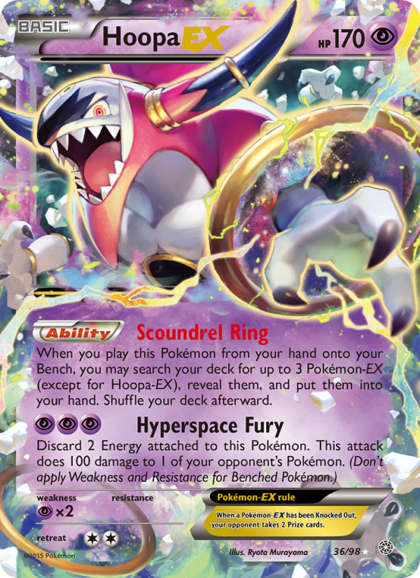 Hoopa EX - Pokémon TCG Card