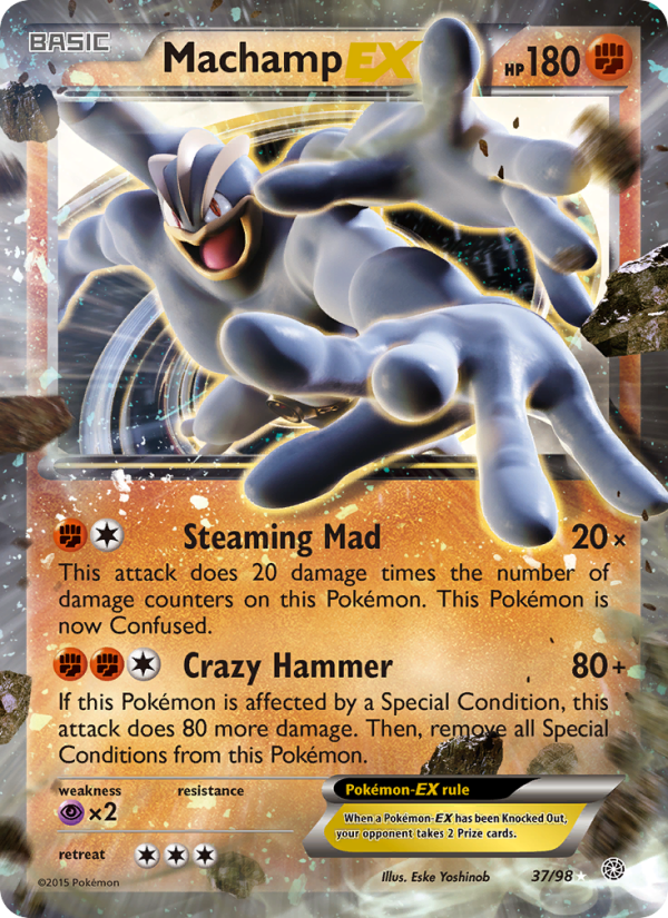 Machamp EX - Pokémon TCG Card
