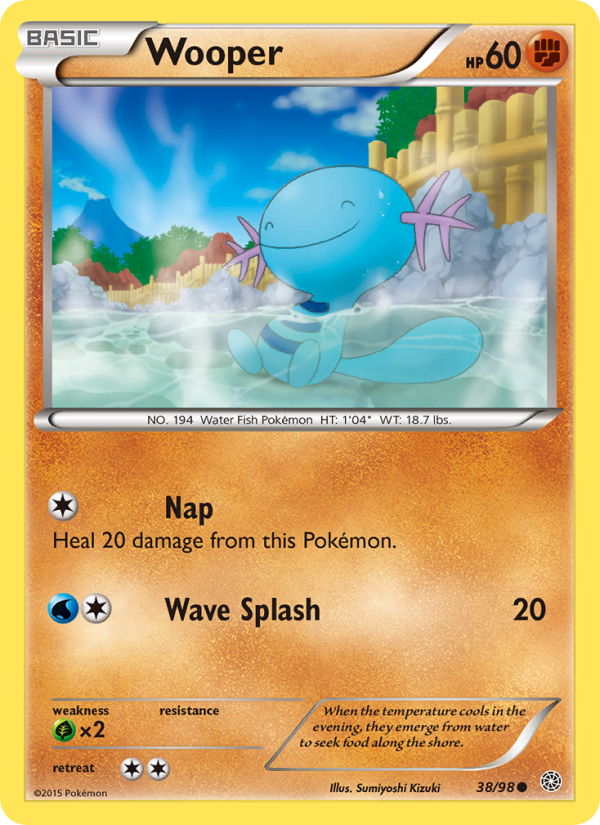 Wooper - Pokémon TCG Card
