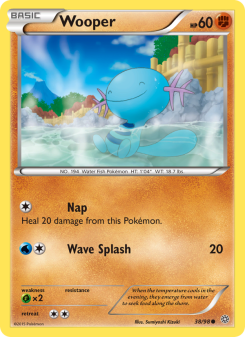 Wooper - pokemon TCG Card