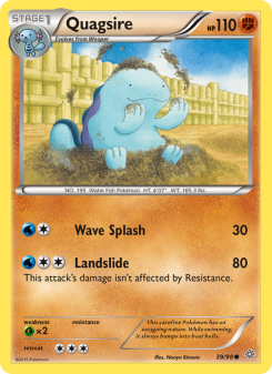 Quagsire - pokemon TCG Card