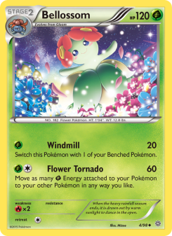 Bellossom - pokemon TCG Card