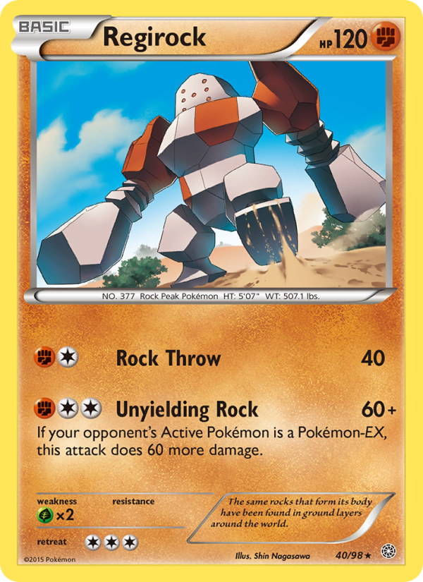 Regirock - Pokémon TCG Card