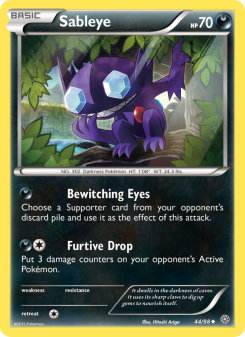 Sableye - pokemon TCG Card