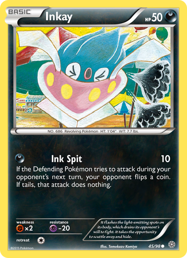 Inkay - Pokémon TCG Card