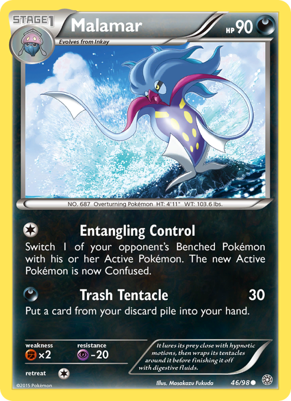 Malamar - Pokémon TCG Card