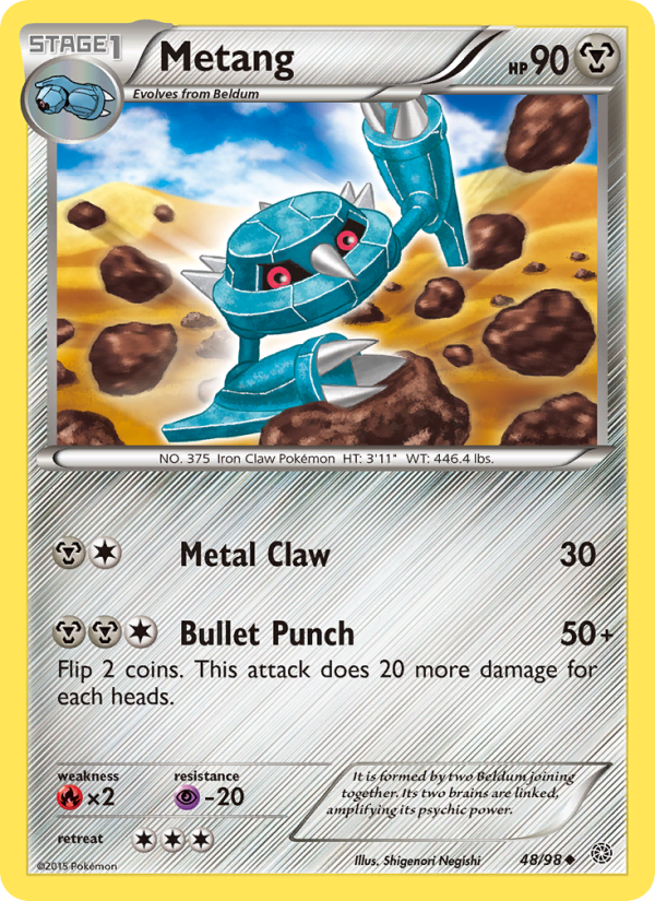 Metang - Pokémon TCG Card