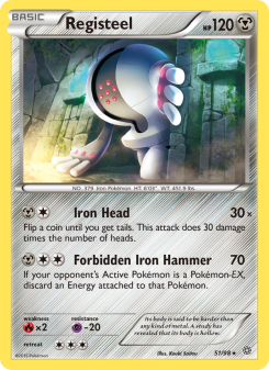 Registeel - pokemon TCG Card