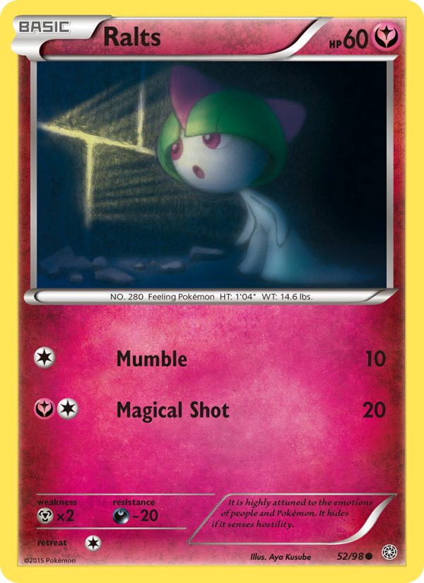 Ralts - Pokémon TCG Card