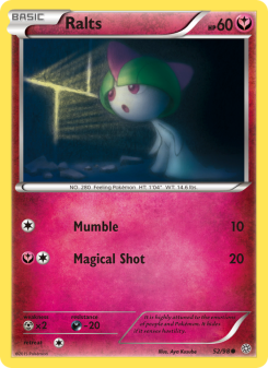 Ralts - pokemon TCG Card