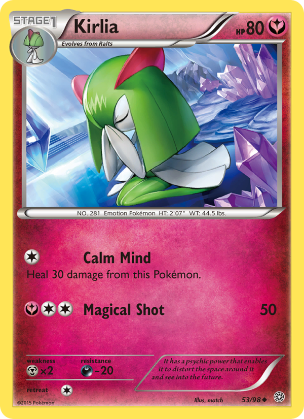 Kirlia - Pokémon TCG Card