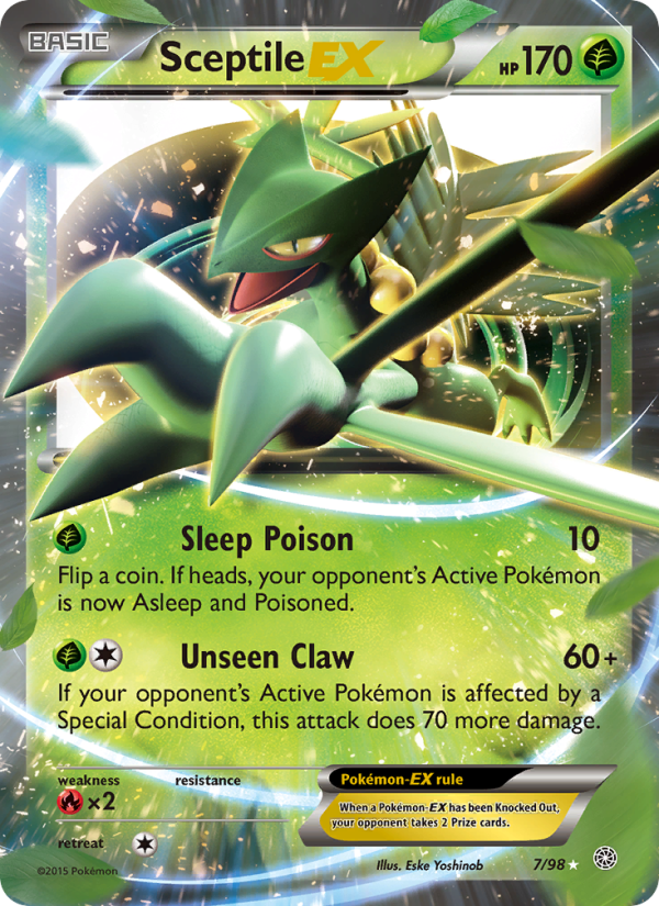 Sceptile EX - Pokémon TCG Card
