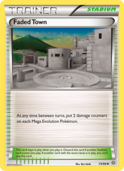 Faded Town - pokemon TCG Card