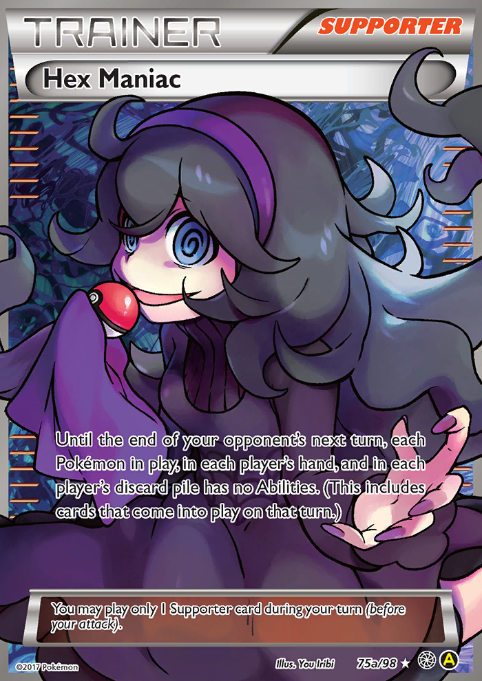 Hex Maniac - Pokémon TCG Card